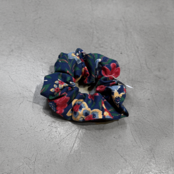 Chouchou Luna en tissu upcyclé (coton), confection Maison Gaudy.