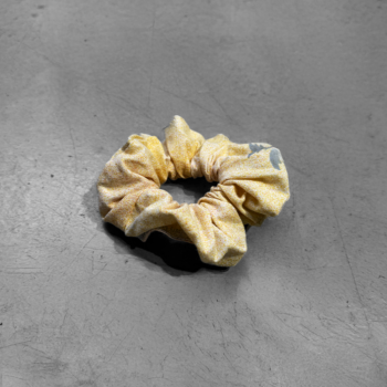 Chouchou Sun en tissu upcyclé (coton), confection Maison Gaudy.